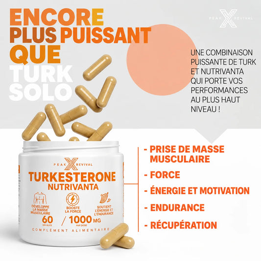 capsules de testostérone turkestérone tongkat ali