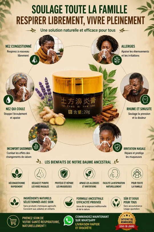 Sinus Cream™ : Respirez à pleins poumons et dites adieu à la sinusite chronique de manière définitive dès la première nuit !