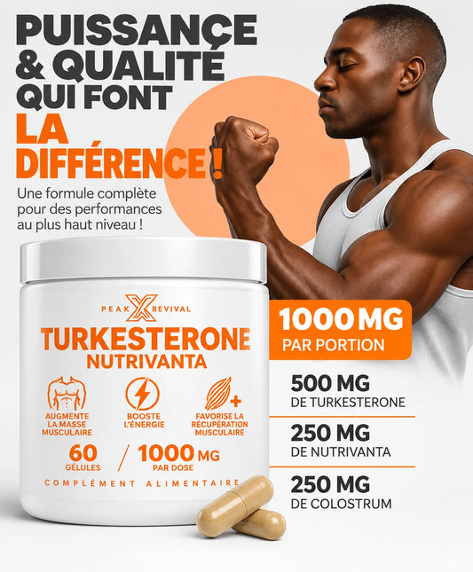 capsules de testostérone turkestérone tongkat ali