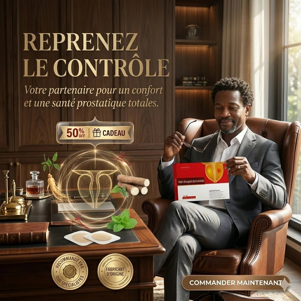Patch prostate -Libérez-vous des Problèmes de Prostate